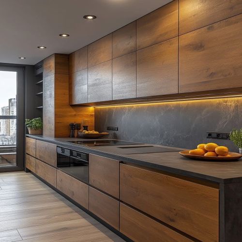 تفصيل مطابخ خشب بالخبر