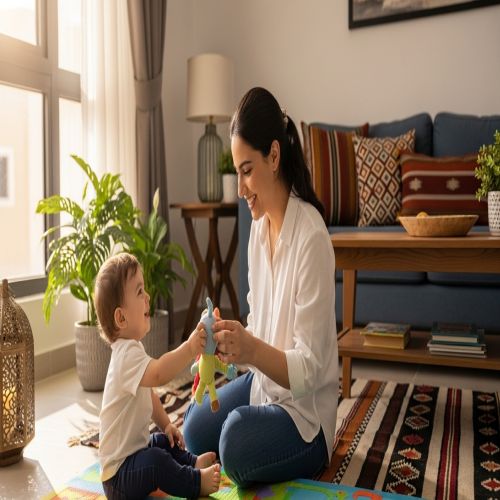 مربية أطفال بالشهر المدينة المنورة