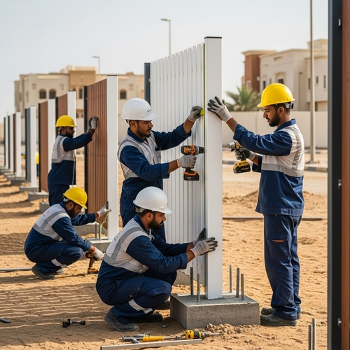 تركيب سواتر الجبيل