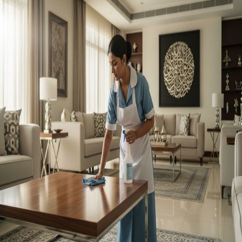 عاملة منزلية من بوروندي
