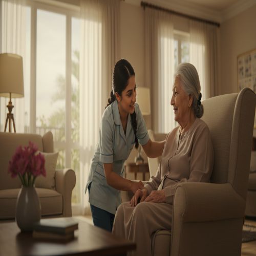 رعاية منزلية لكبار السن جدة حي الزهراء